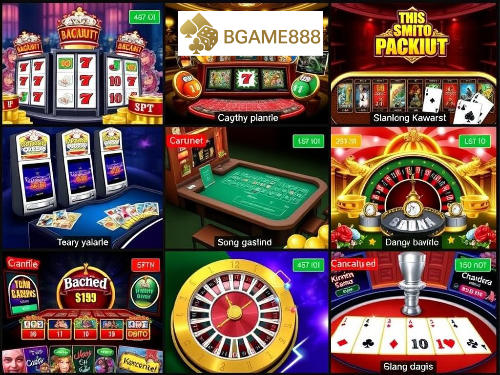 ความหลากหลายของเกมใน BGAME888